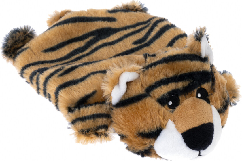 knitrende tiger for hunder - L 25 x B 15 x H 7 cm