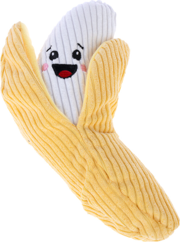 Happy Banana hundeleketøy - ca. L 20 x B 6,5 cm