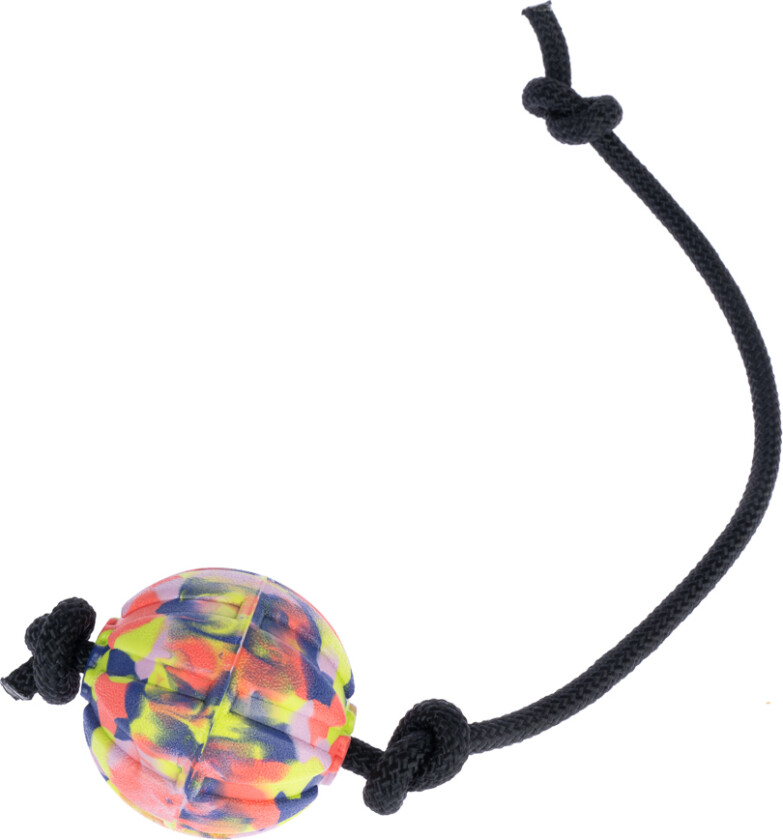 Bloom ball med tau - Ø 7 x L 45 cm
