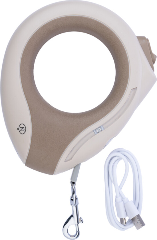 Calma uttrekkbar snor med LED - opp til 15 kg, beltelengde ca. 3 m