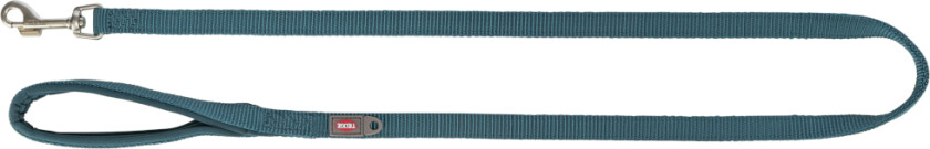 Trixie Premium Bånd, petrol -Størrelse: L–XL: 100 cm lang / 25 mm bred