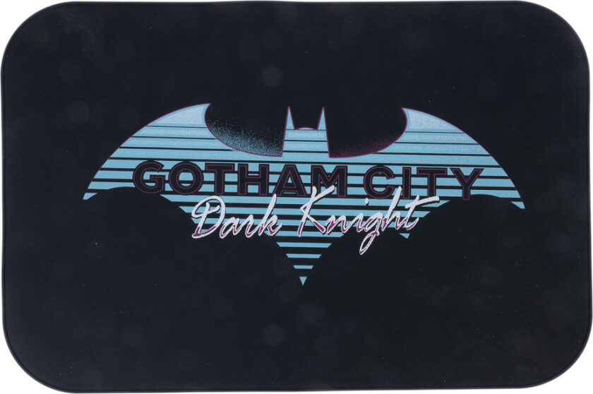 DC Batman silikon-skålmatte Gotham City - L 45 x B 30 cm