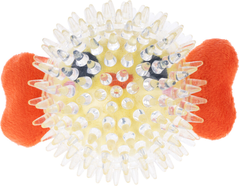 kulefisk med pigger - Ø 8,5 x B 13 cm
