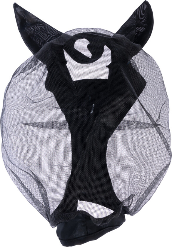fluemaske med ører, svart - Ponni