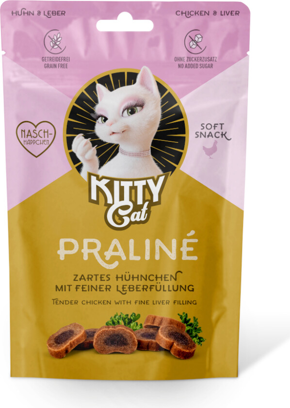 KITTY Cat Praliné Kylling & Lever - 50 g