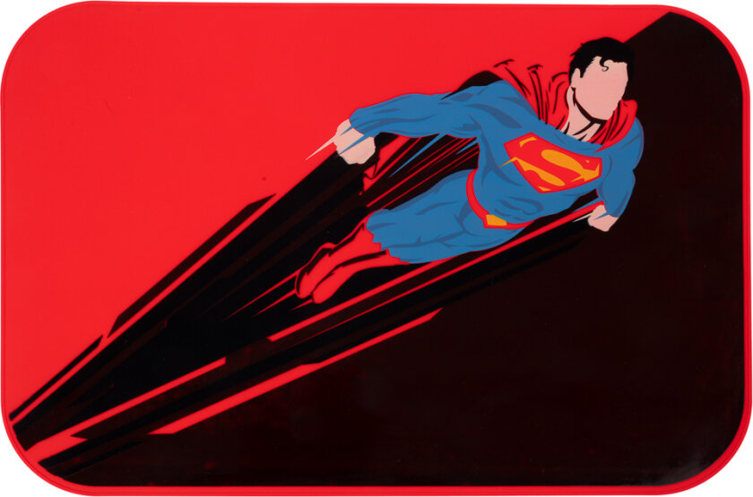 DC Skålmatte Superman - L 45 x B 30 x H 0,2 cm