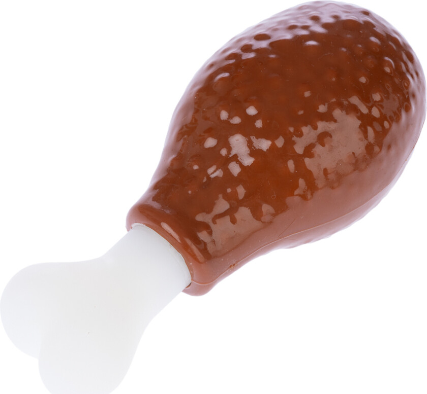 hundeleketøy kyllinglår - H 15 x B 6,5 x L 5,5 cm