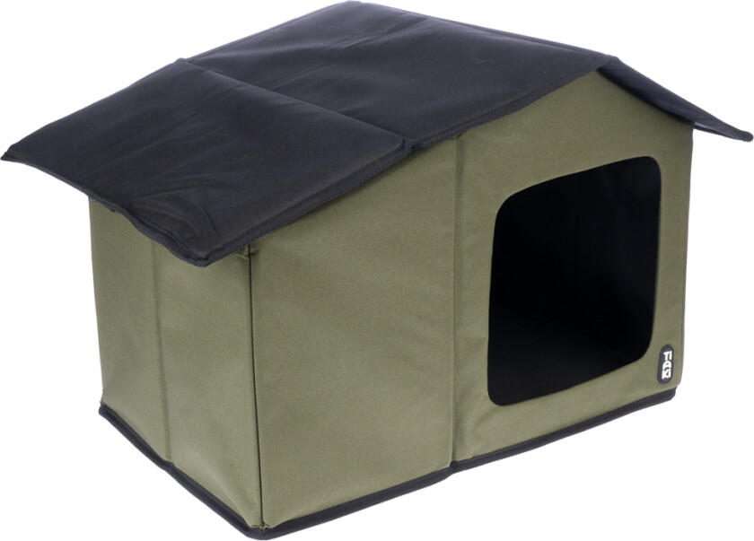 kattehus Camo - L 58 x B 42 x H 37 cm