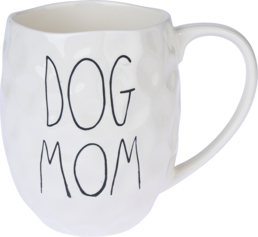 XL keramikkrus "Dog Mum" - Ø 9 x H 10 cm