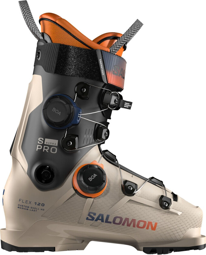 Bilde av S/Pro Supra Dual BOA 120, Skistøvler, Herre, Humus/Black/Orange Tiger