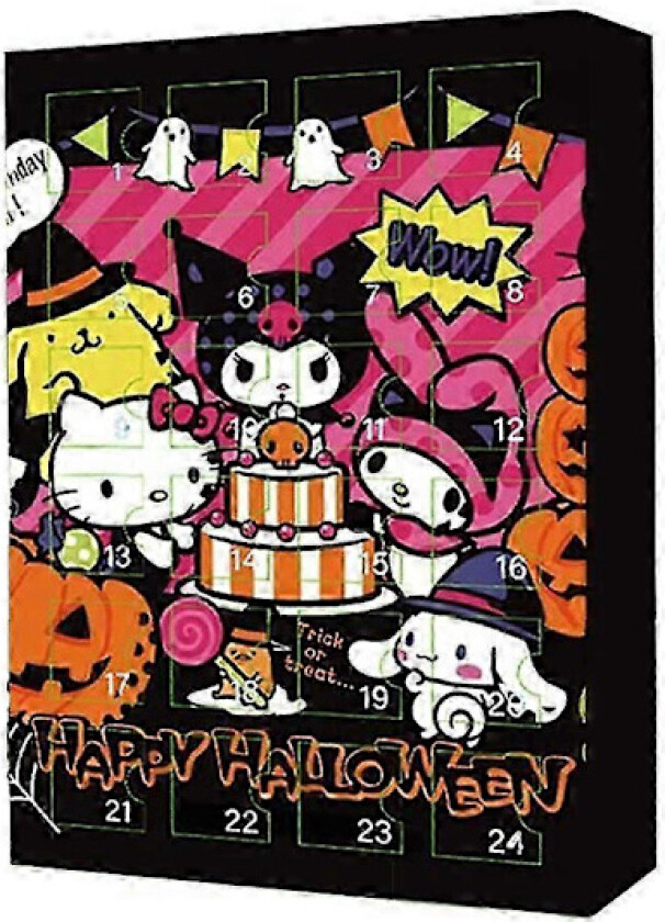2025 Halloween Adventskalender, Halloween 24-dagers nedtellings adventskalender blindboks