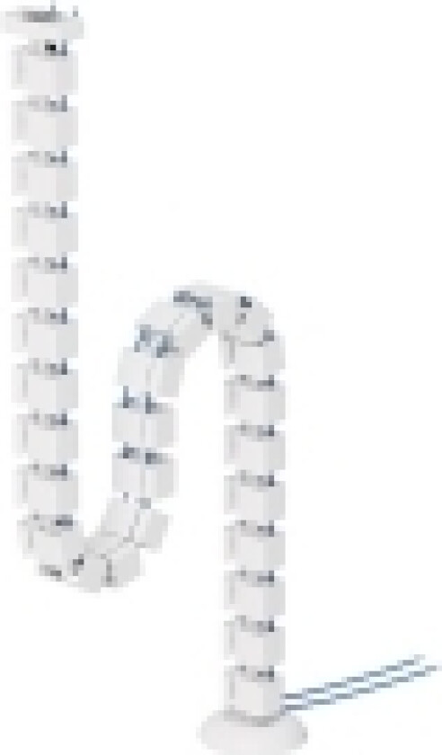 NEOMOUNTS kabelkanal fleksibel hvit/magnetisk feste