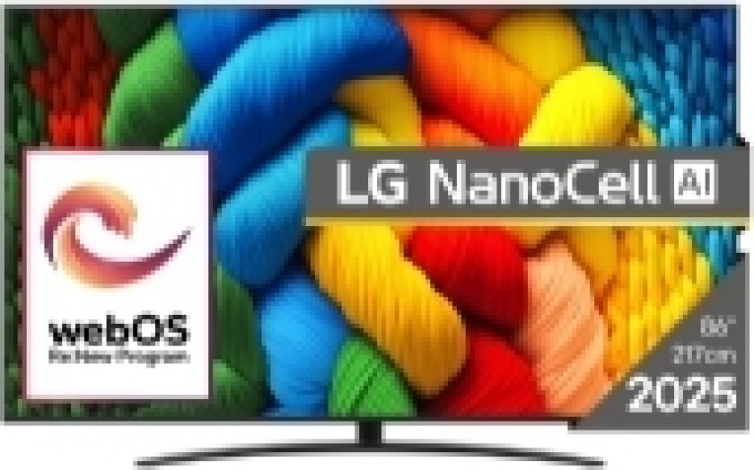 LG 86NANO81A3A 86-tommers 4K NanoCell TV