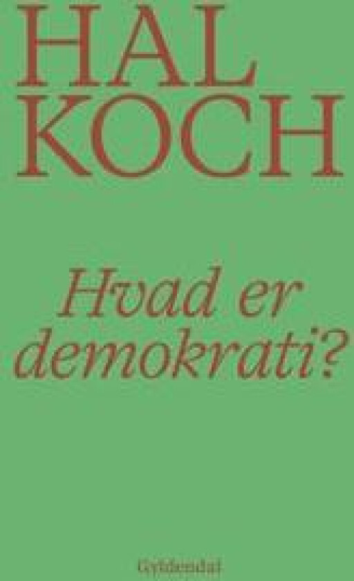 Hvad er demokrati?