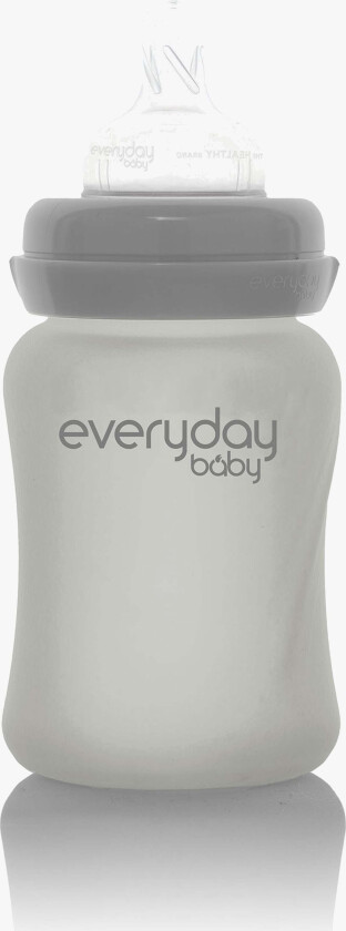 Tåteflaske Glass 150 ml, Grå - Tåteflasker & Tilbehør - Glass