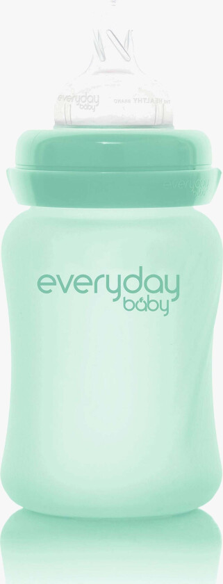 Tåteflaske Glass 150 ml, Mintgrønn - Tåteflasker & Tilbehør - Glass