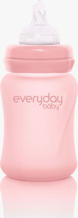 Tåteflaske Glass 150 ml, Lyserosa - Tåteflasker & Tilbehør - Glass