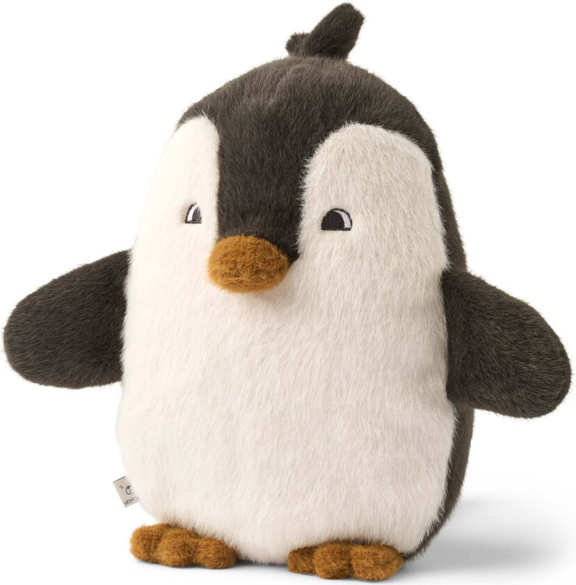 Berto Pingvin Teddy, Grå - Kosedyr - Polyester
