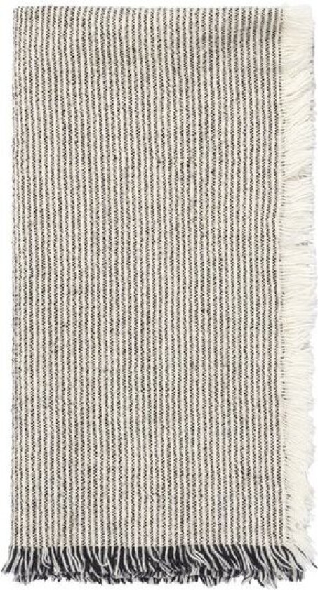 Elouise serviett 45x45 cm svart/offwhite