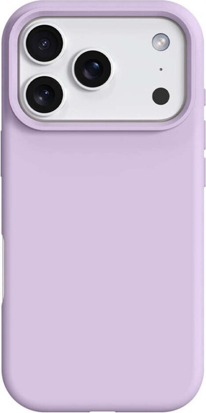 iPhone 17 Pro 2-i-1 Silikon- og Hard Plast Deksel – MagSafe-kompatibelt – Lys Lilla