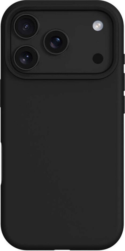 iPhone 17 Pro Max 2-i-1 Silikon- og Hard Plast Deksel – MagSafe-kompatibelt – Svart