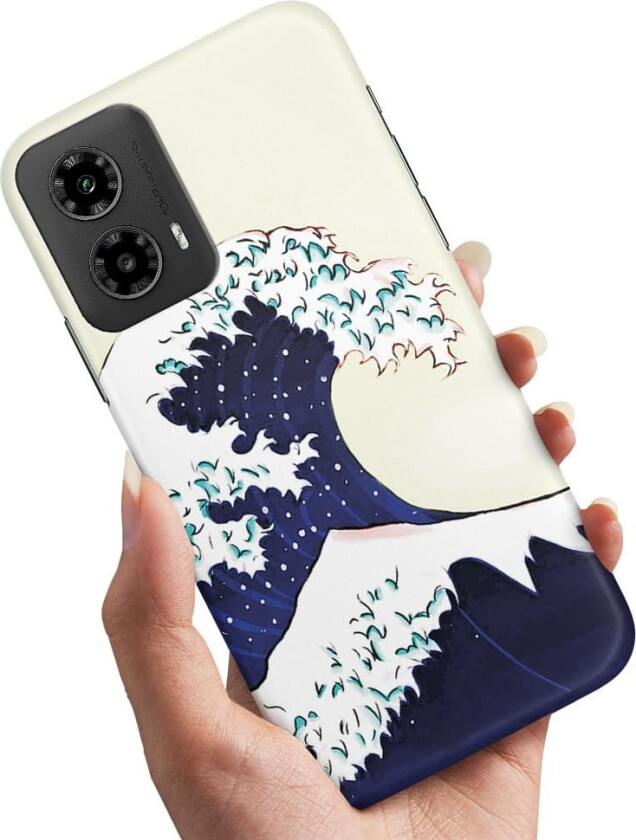 Motorola Moto G35 5G - Deksel/Mobildeksel Flodbølge
