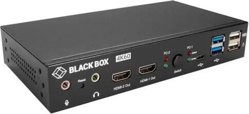 Kvm Switch Uhd4k60 Dual-head Hdmi Usb3.2gen1 Audio