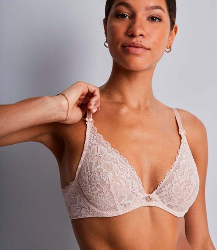 Rosessence Triangle BH med bøyle, nude, Størrelse: 70G, Kvinner