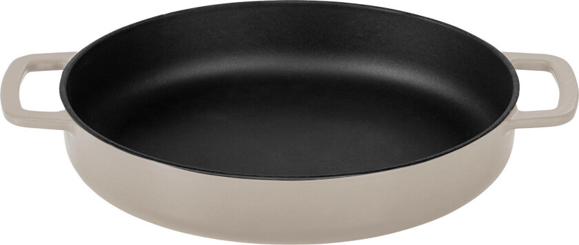 Støpejernspanne 28 cm, sand