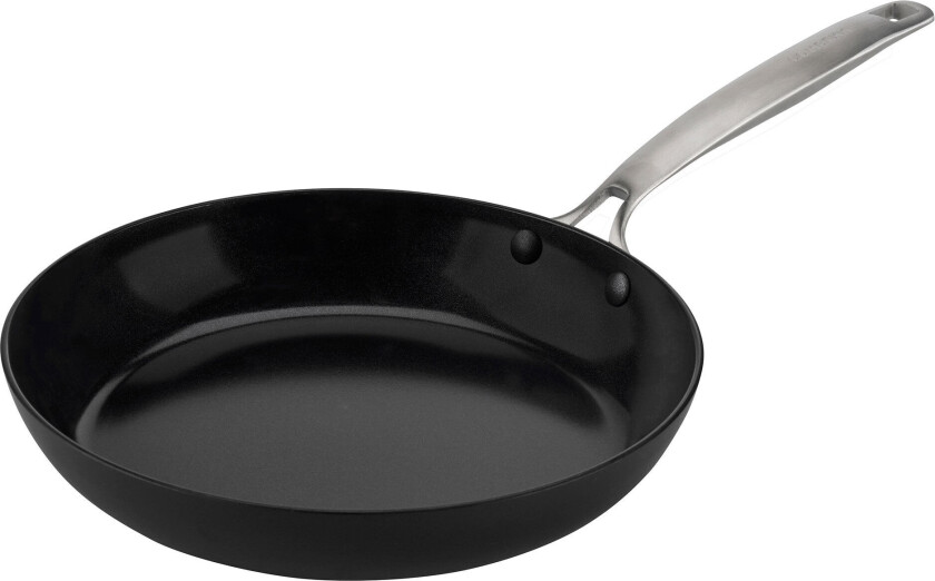 Stekepanne med stålhåndtak 28 cm, svart