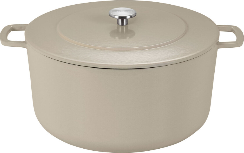 Støpejernsgryte 32 cm / 12 liter, sand