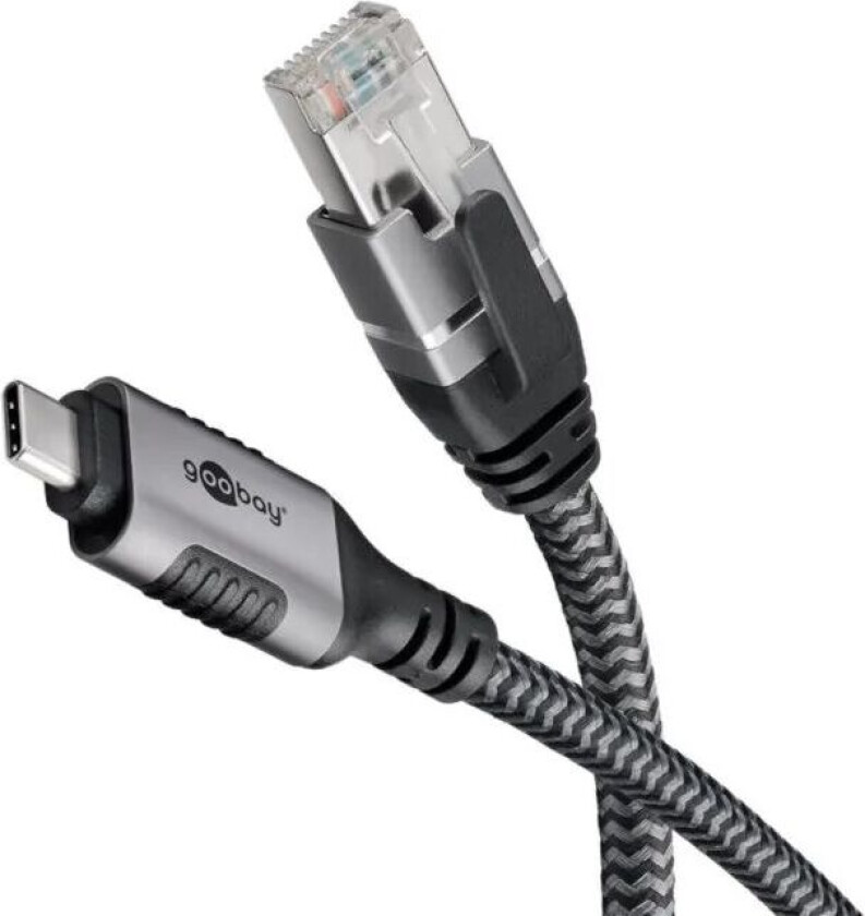 Nettverkskabel med USB-tilkobling USB-C 1 m
