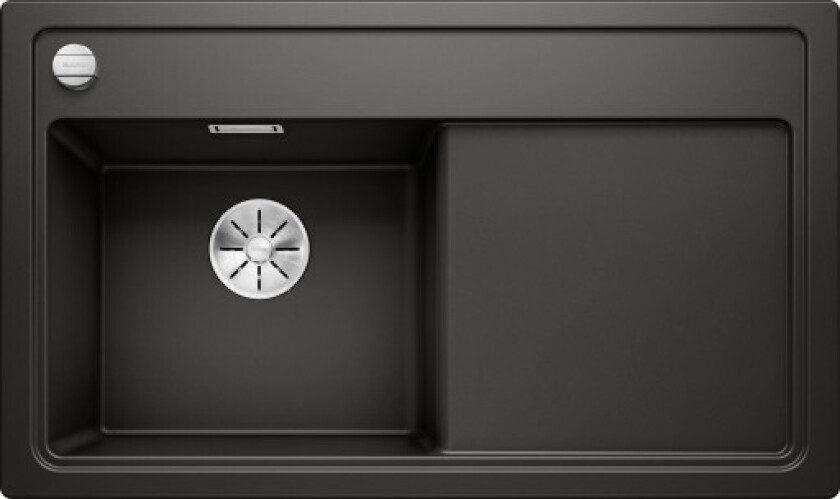 Zenar 45S MXI kjøkkenvask, 86x51 cm, sort
