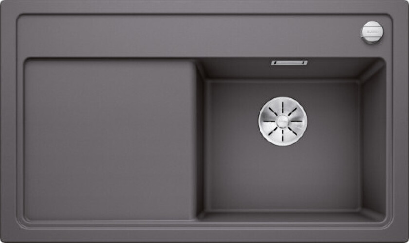 Zenar 45S MXI kjøkkenvask, 86x51 cm, grå