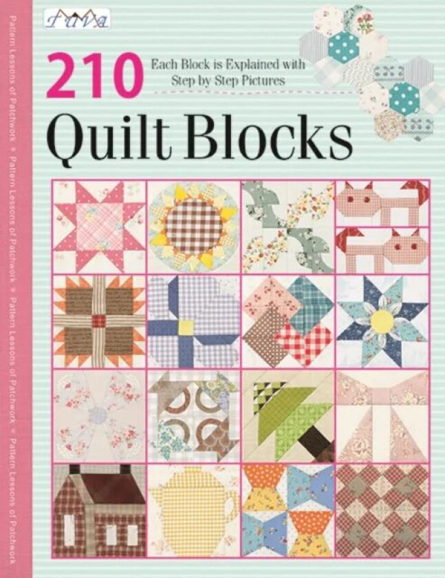 210 Traditional Quilt Blocks av Tuva Publishing