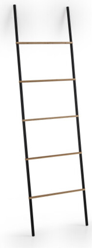 Kenta bambus håndklestige - Svart