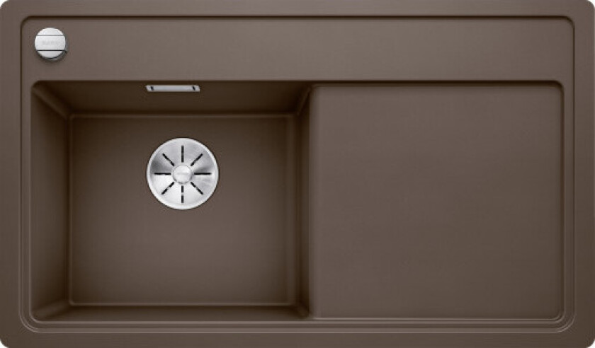 Zenar 45S-F MXI kjøkkenvask, 84,75x49,75 cm, brun