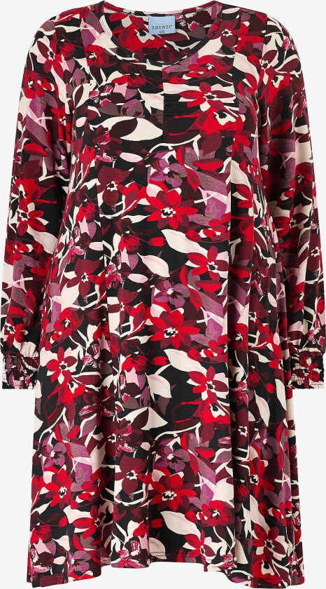 Kjole Zh-saki 1026-dress L/s - Rød