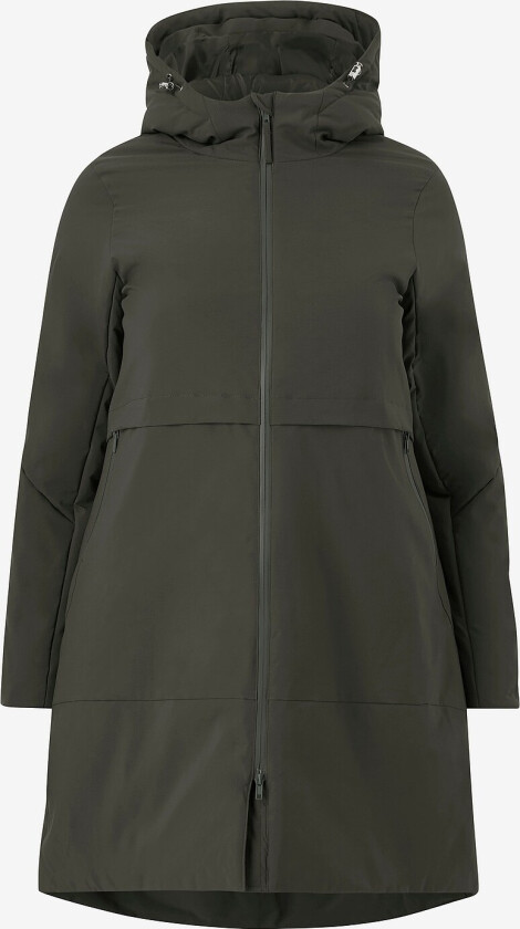 Vinterjakke caWilla L/S Coat - Grønn