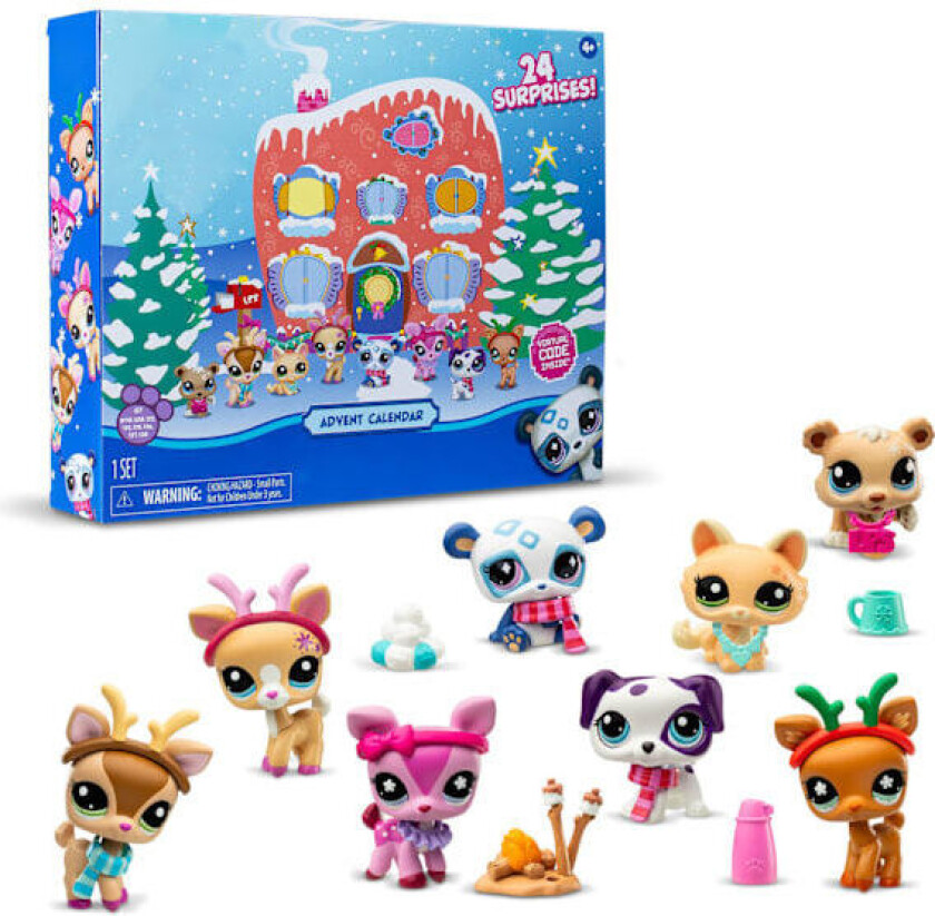 Littlest Pet Shop Julekalender 2025, For jenter eller gutter, Fra 4 år