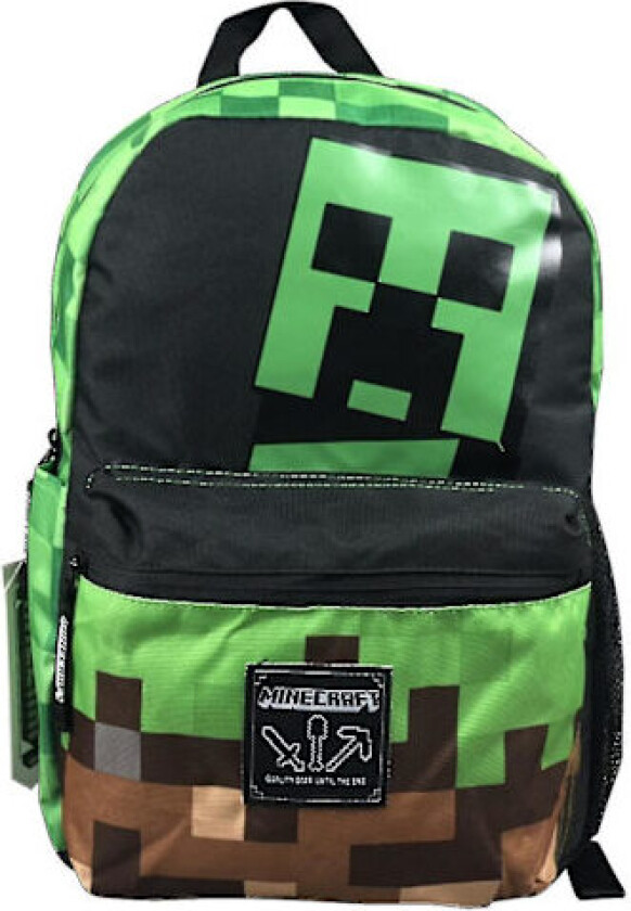 Minecraft skoleveske Grunnskolebarn Skoleveske Ryggsekk yz