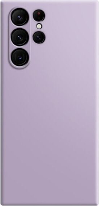 Avfaset gummiert anti-falldeksel for Samsung Galaxy S23 Ultra - Lilla