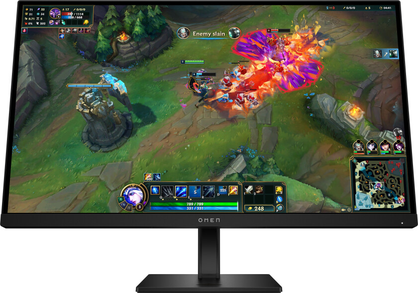 HP Omen 27q G2 Gaming PC Skjerm - 27", 2560x1440, 180Hz, 1ms - Sort