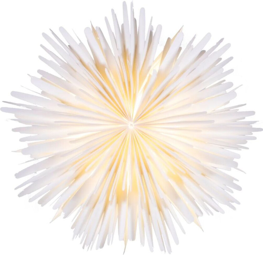 Molly adventsstjerne Ø44 cm Hvit