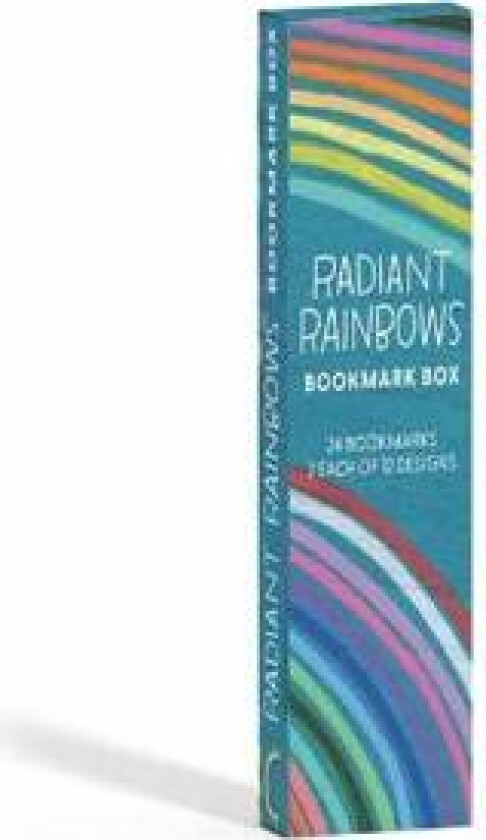 Radiant Rainbow Bookmark Box
