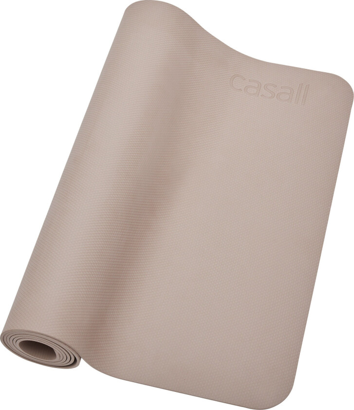 Exercise Mat Balance 4mm Taupe Grey OS