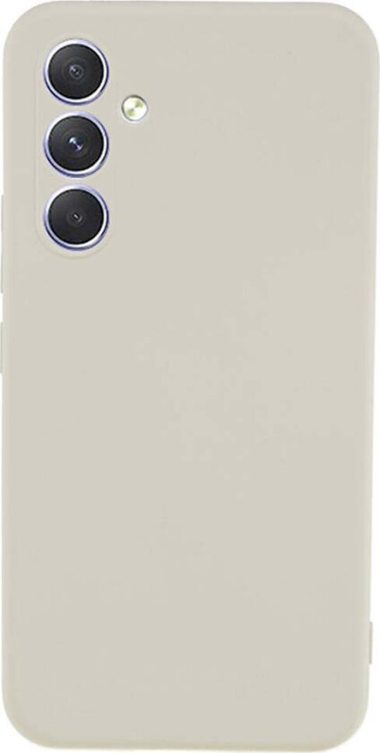 Samsung Galaxy S25 FE Fôret Fleksibelt Plast Deksel - Hvit