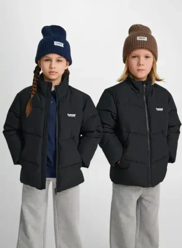 Jr Puffer Vinterjakke Black