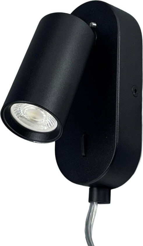 Oz mini K1 vegglampe GU10 mini - Svart