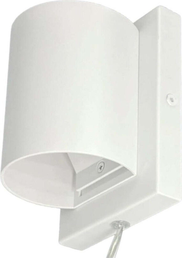 Argo K1 vegglampe ned lys - Hvit